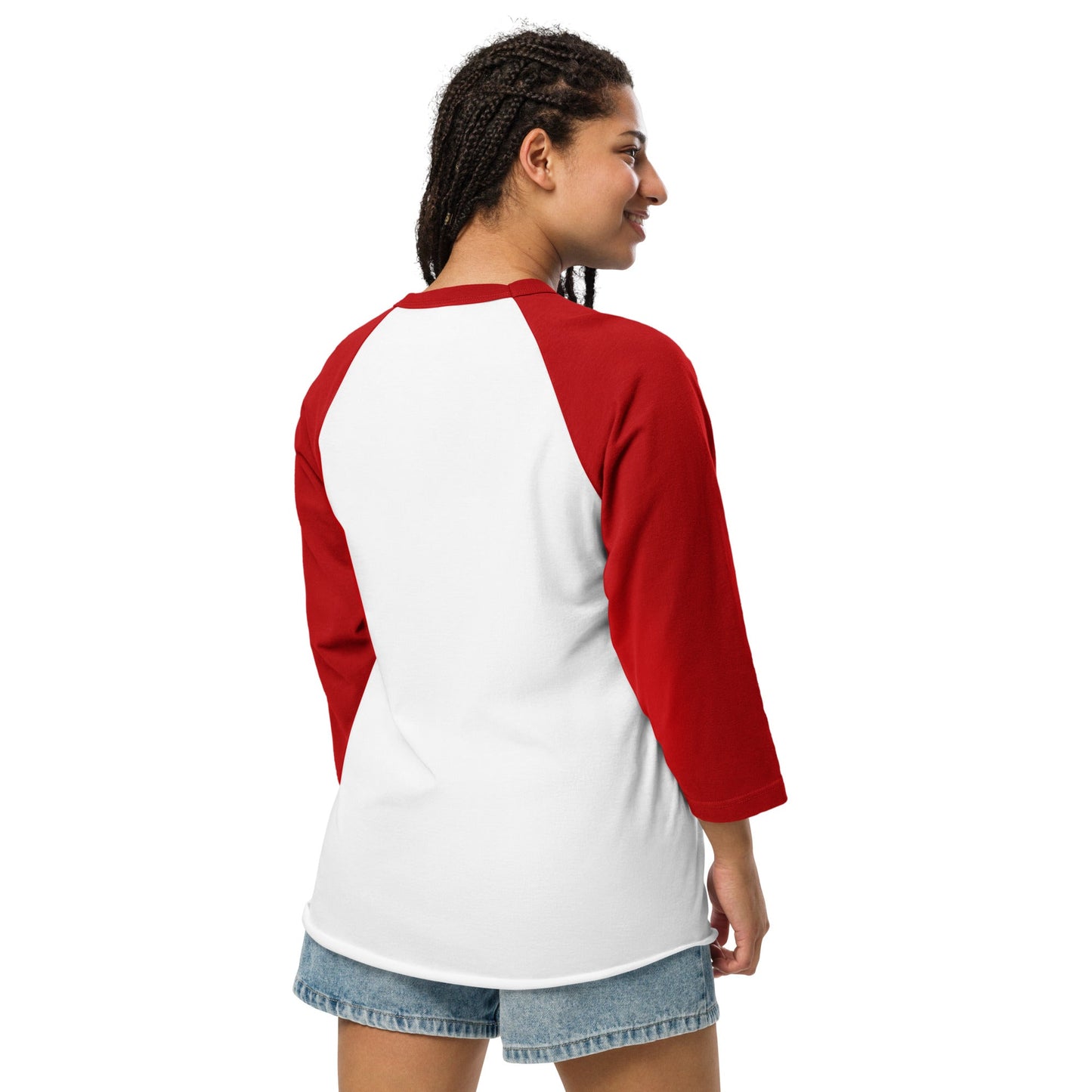 3/4 sleeve raglan shirt - THREE BOYZ