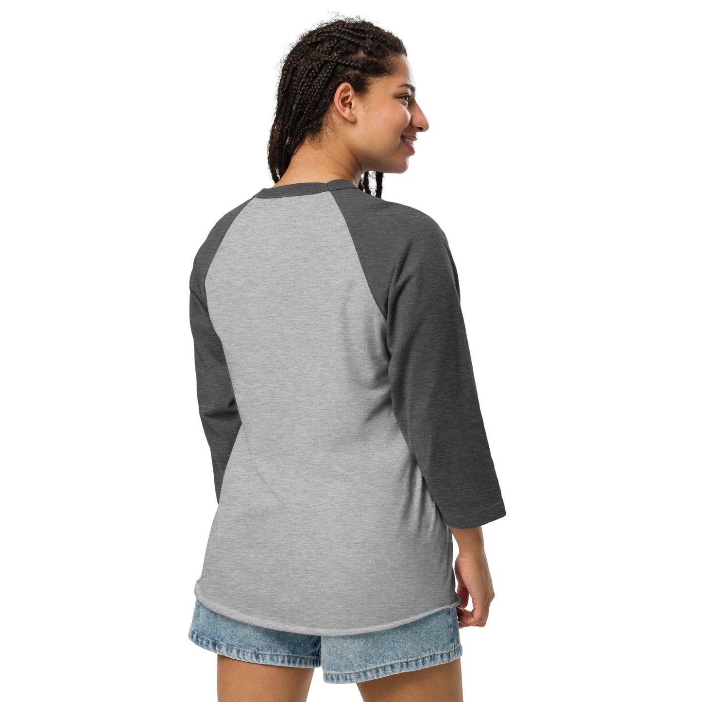 3/4 sleeve raglan shirt - THREE BOYZ