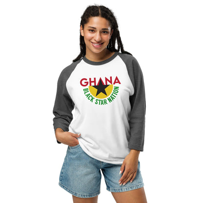 3/4 sleeve raglan shirt - THREE BOYZ