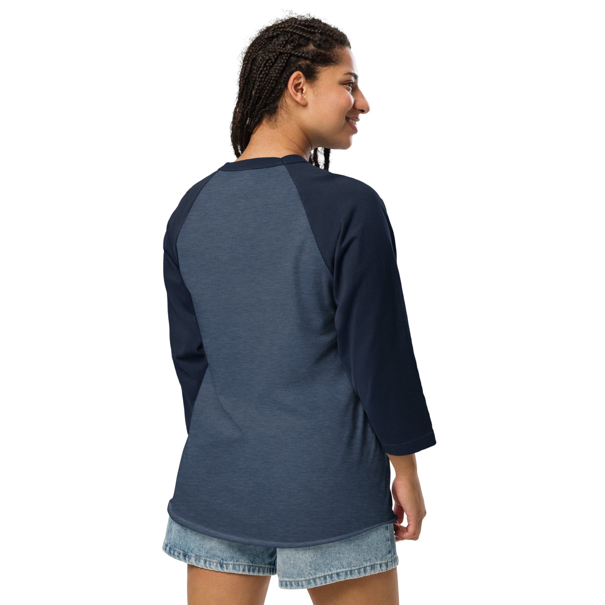 3/4 sleeve raglan shirt - THREE BOYZ