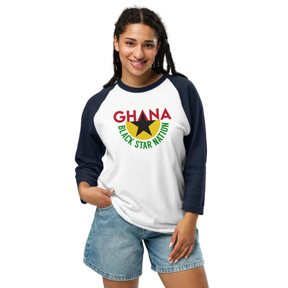 3/4 sleeve raglan shirt - THREE BOYZ