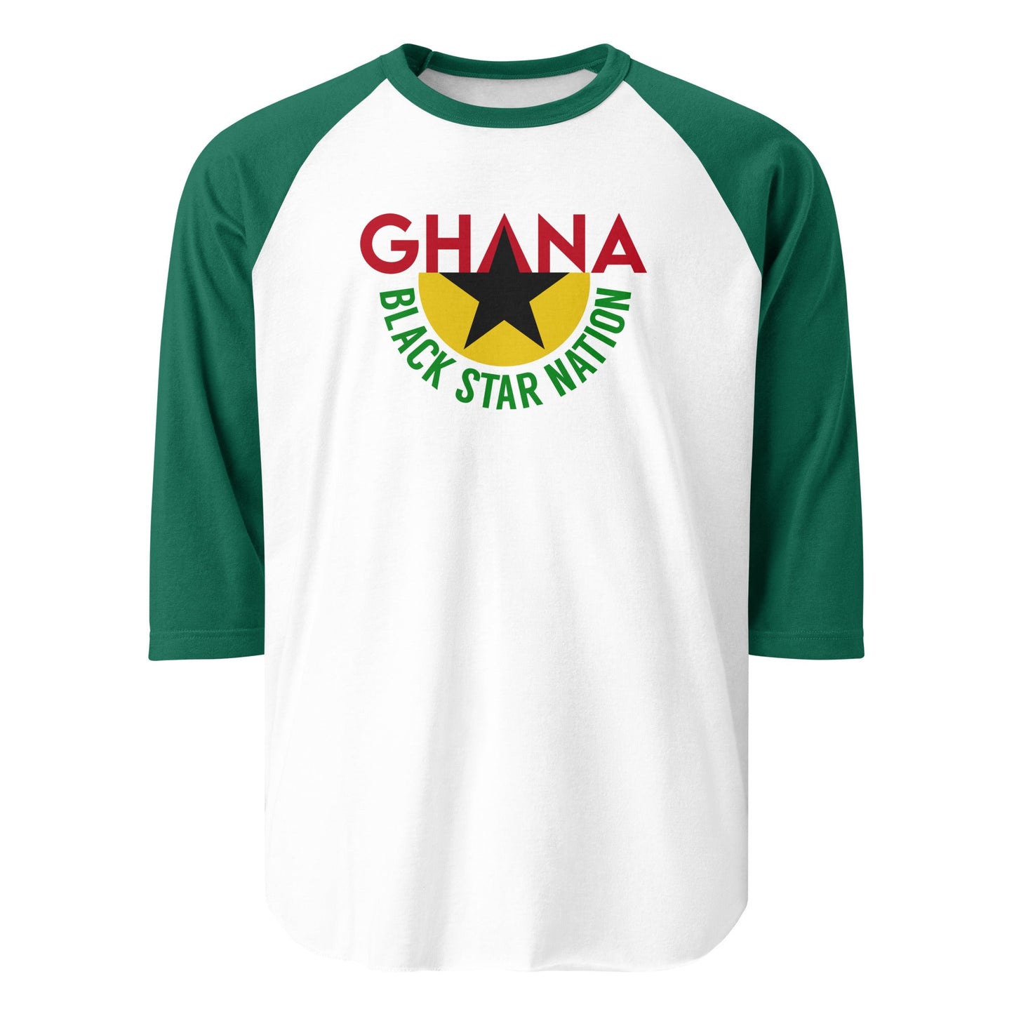 3/4 sleeve raglan shirt - THREE BOYZ