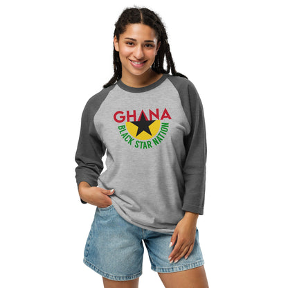 3/4 sleeve raglan shirt - THREE BOYZ
