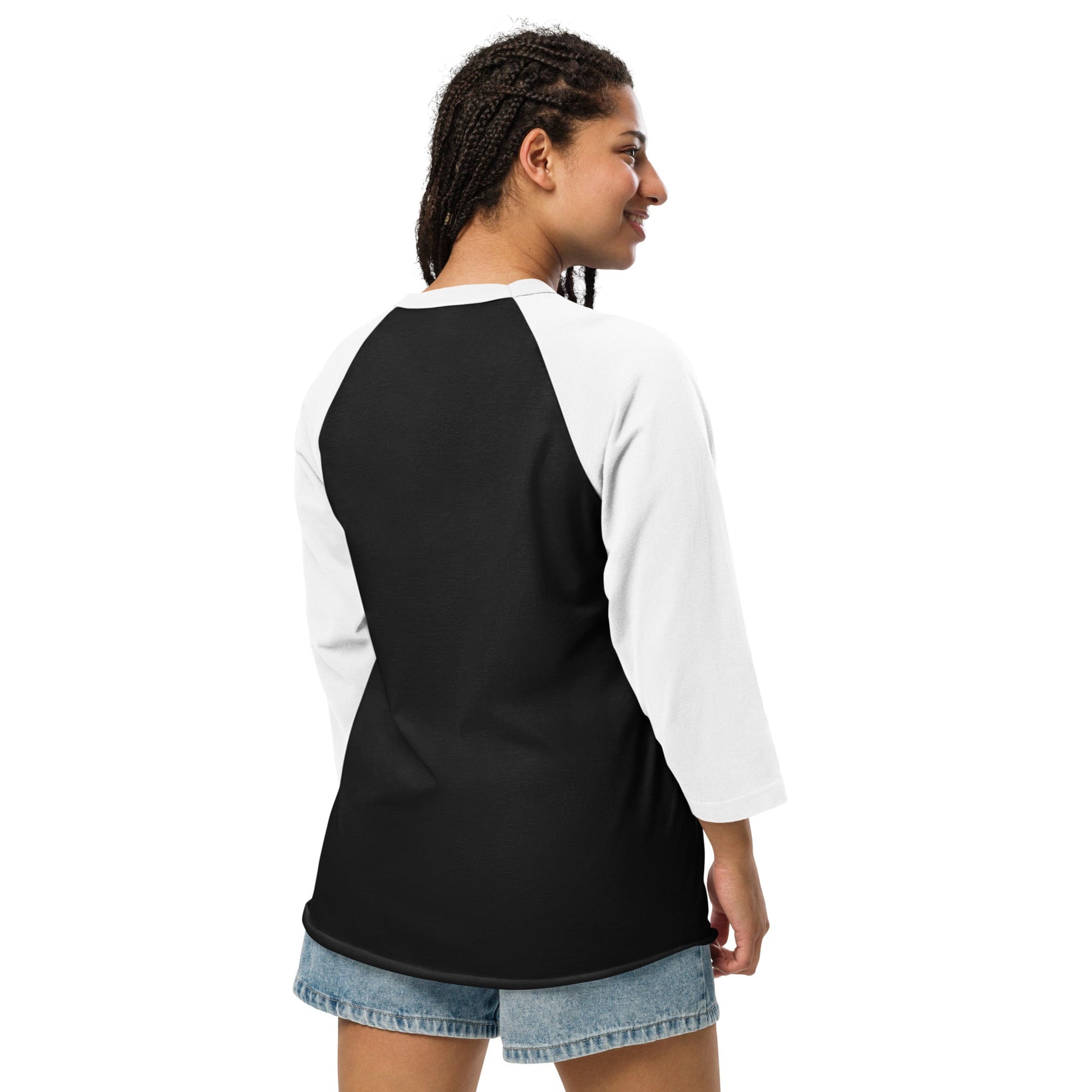3/4 sleeve raglan shirt - THREE BOYZ