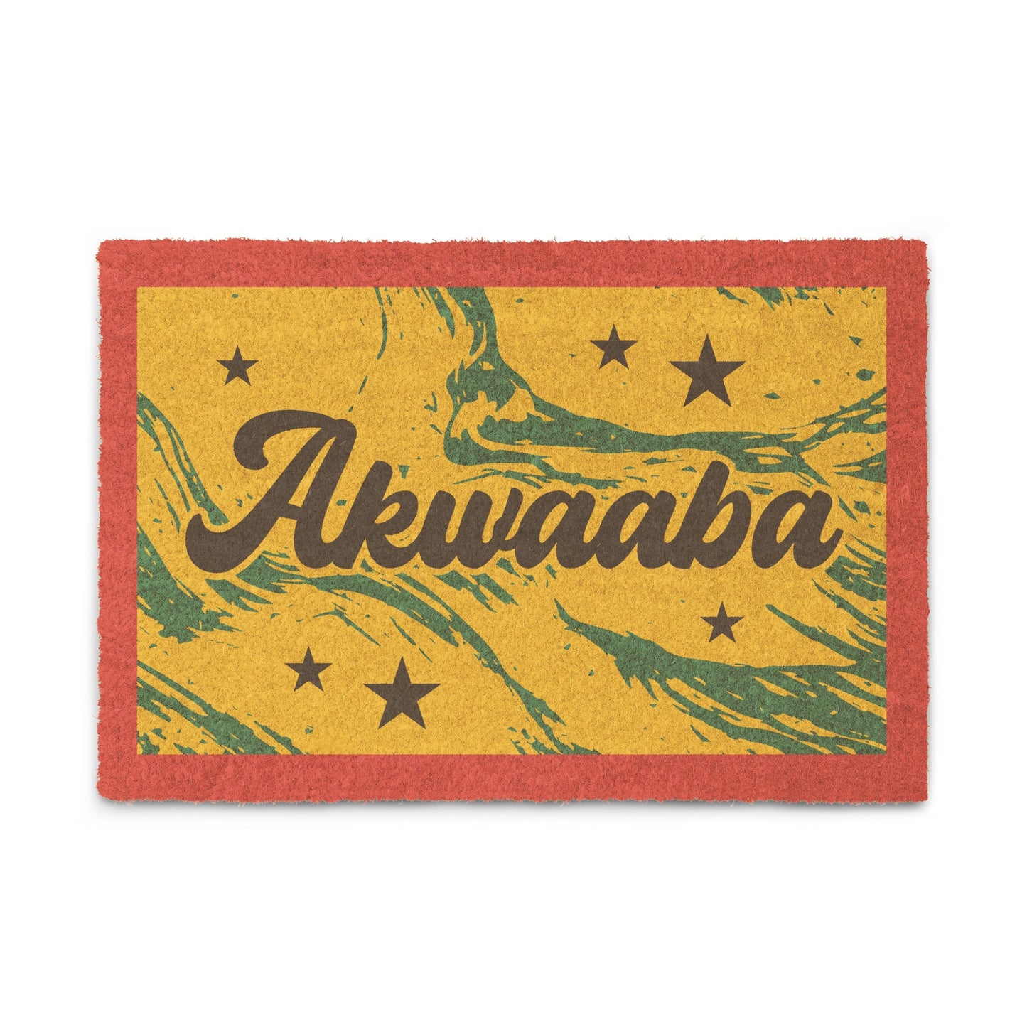 Akwaaba Ghana doormat - THREE BOYZ