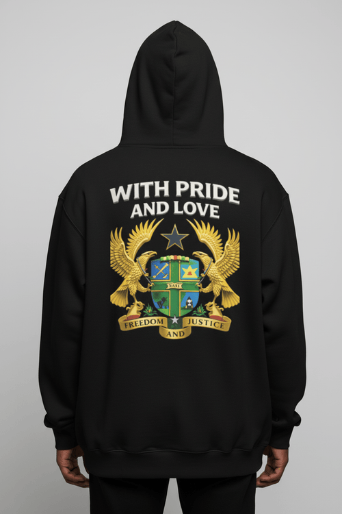 Elite Ghana Heritage Oversized Hoodie - THREE BOYZ - THREE BOYZ