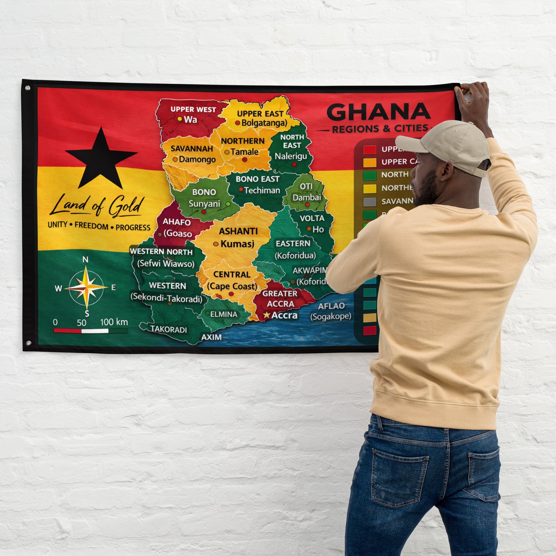 Ghana Flag - THREE BOYZ