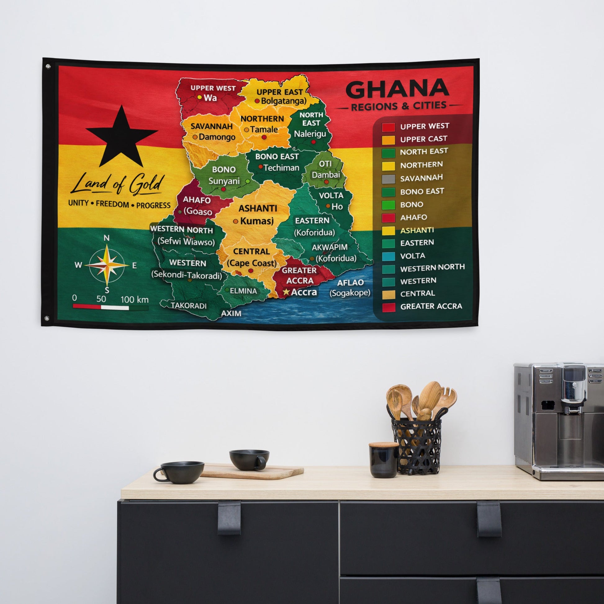 Ghana Flag - THREE BOYZ
