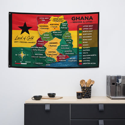 Ghana Flag - THREE BOYZ