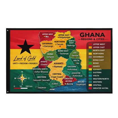 Ghana Flag - THREE BOYZ