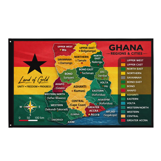 Ghana Flag - THREE BOYZ