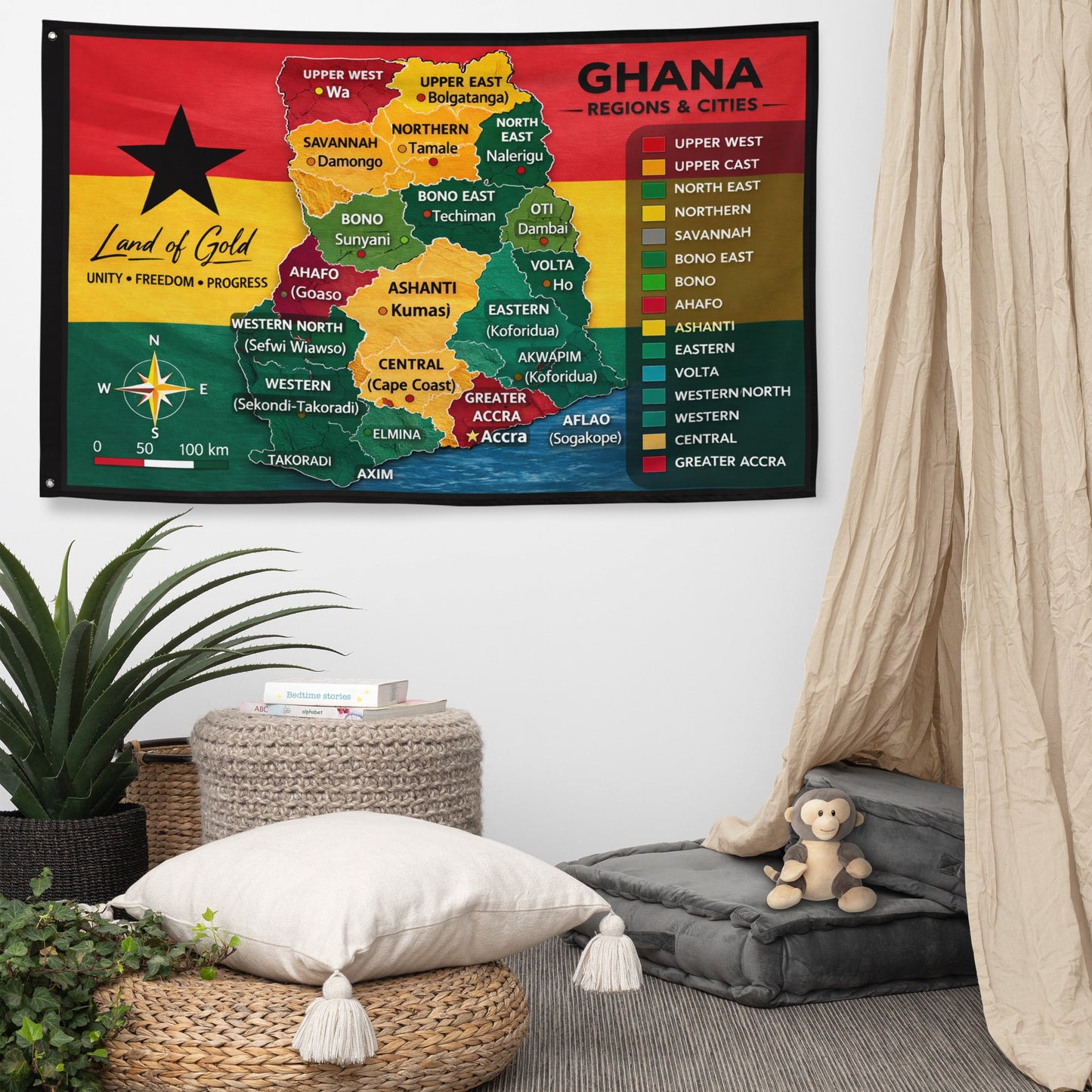 Ghana Flag - THREE BOYZ