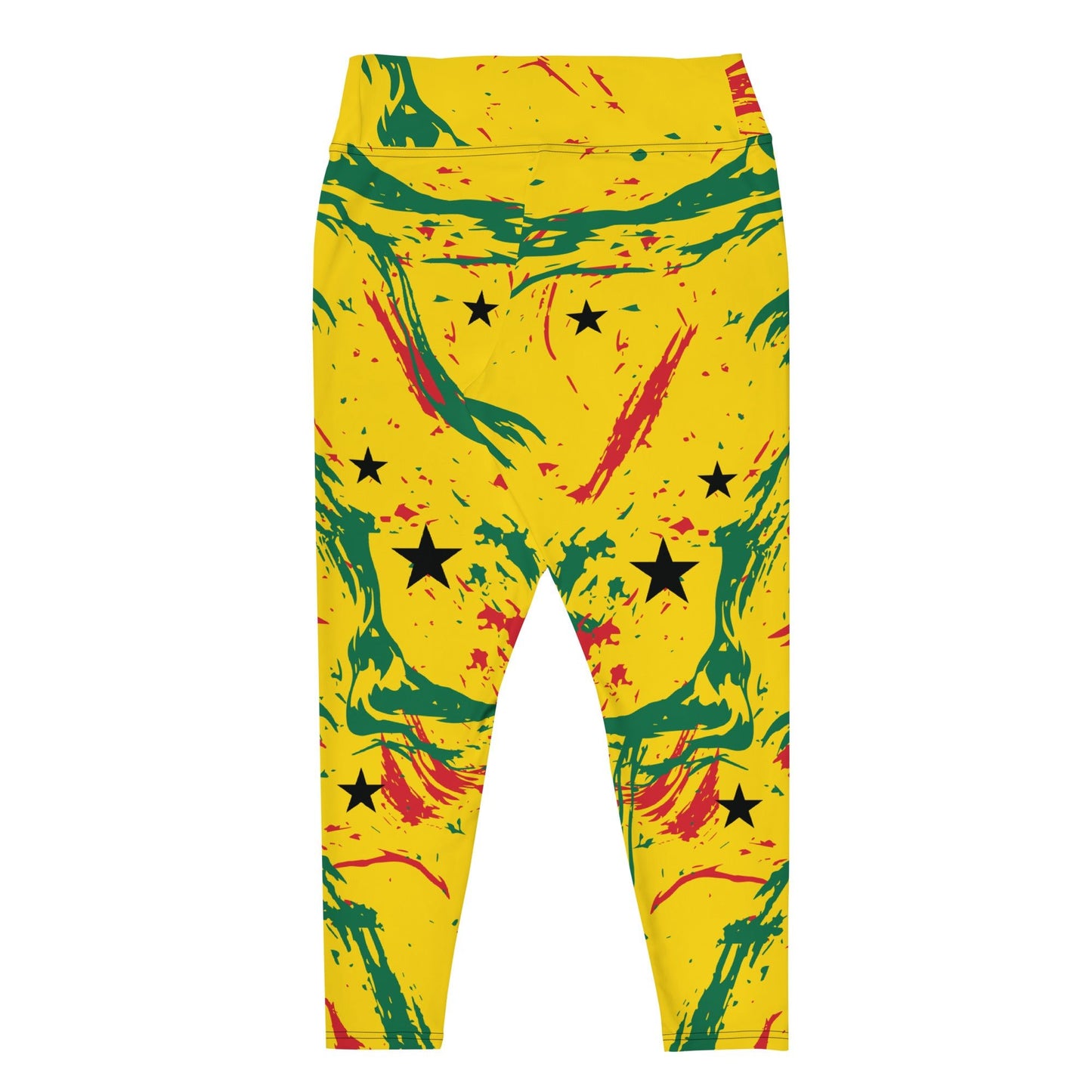 Ghana Plus Size Leggings - THREE BOYZ