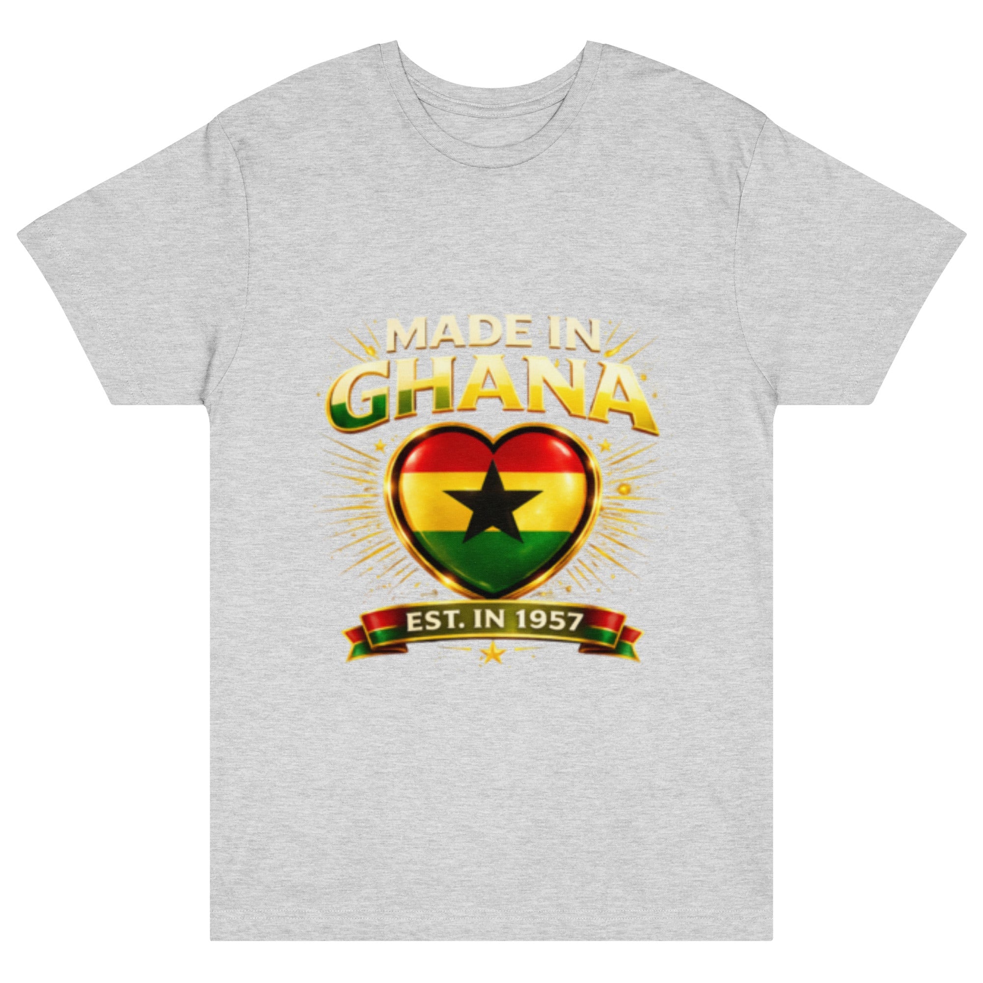 Ghana Pride Fine Jersey T-Shirt - THREE BOYZ - THREE BOYZ