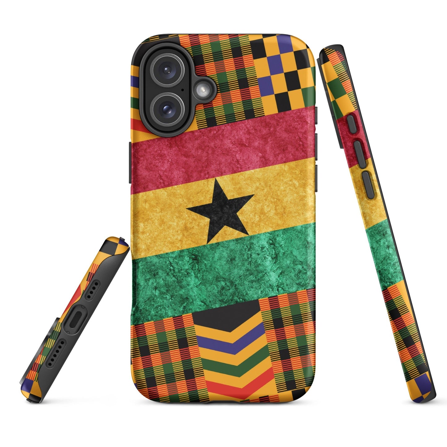 Ghana Tough Case for iPhone – Easy Everyday Use - THREE BOYZ