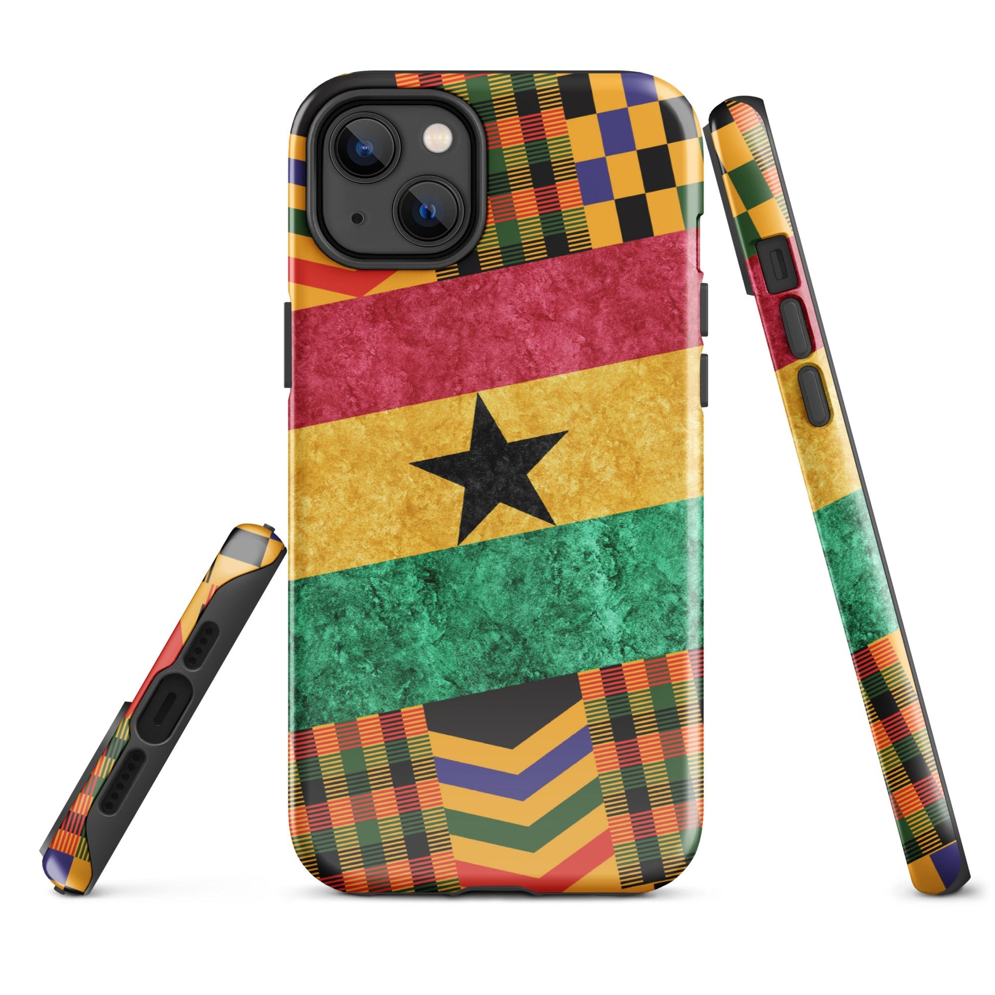 Ghana Tough Case for iPhone – Easy Everyday Use - THREE BOYZ