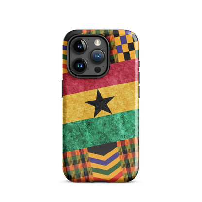 Ghana Tough Case for iPhone – Easy Everyday Use - THREE BOYZ