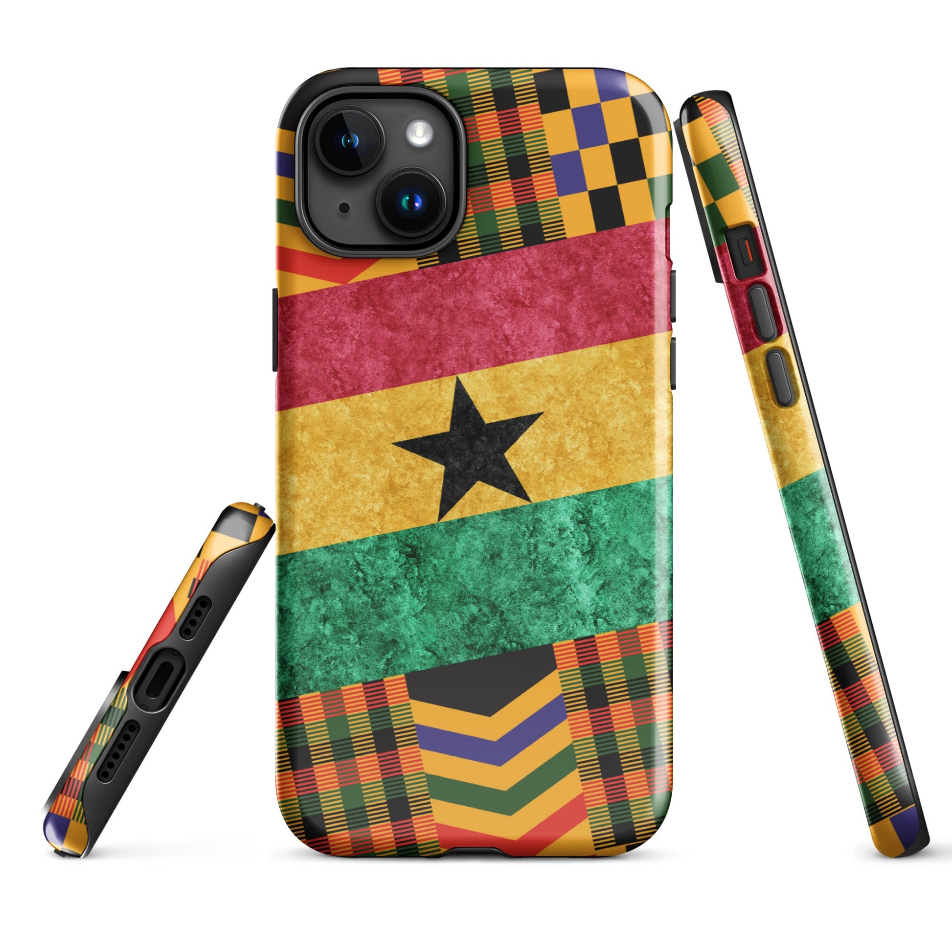 Ghana Tough Case for iPhone – Easy Everyday Use - THREE BOYZ