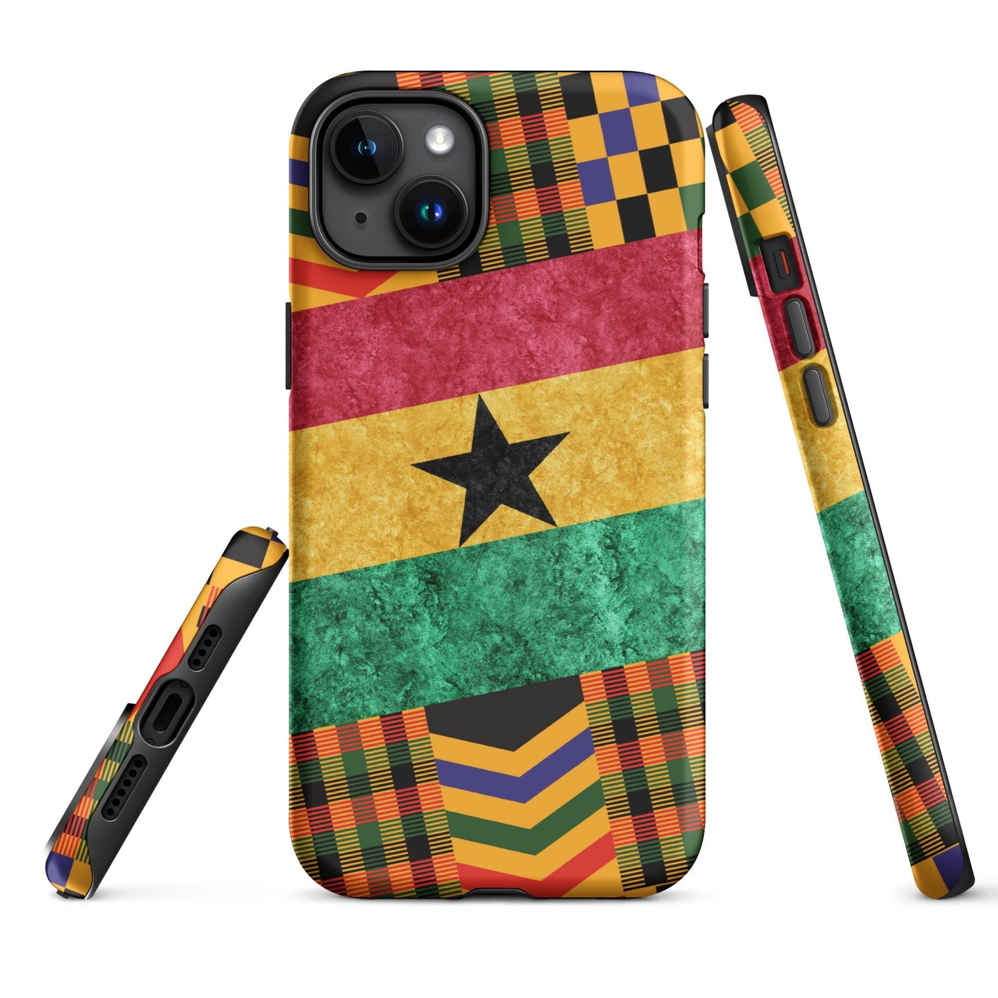 Ghana Tough Case for iPhone – Easy Everyday Use - THREE BOYZ