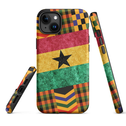 Ghana Tough Case for iPhone – Easy Everyday Use - THREE BOYZ