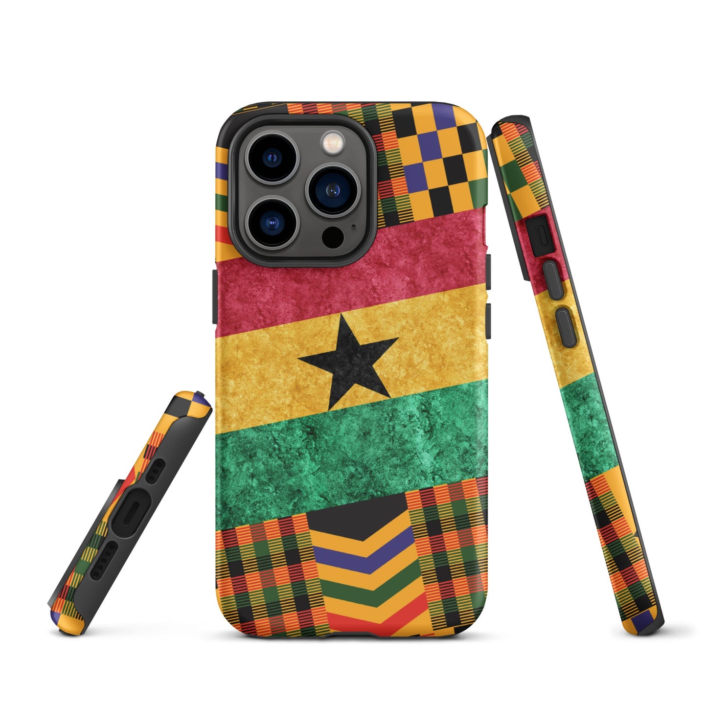 Ghana Tough Case for iPhone – Easy Everyday Use - THREE BOYZ