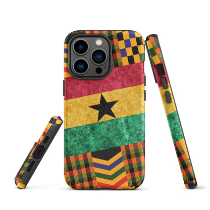 Ghana Tough Case for iPhone – Easy Everyday Use - THREE BOYZ