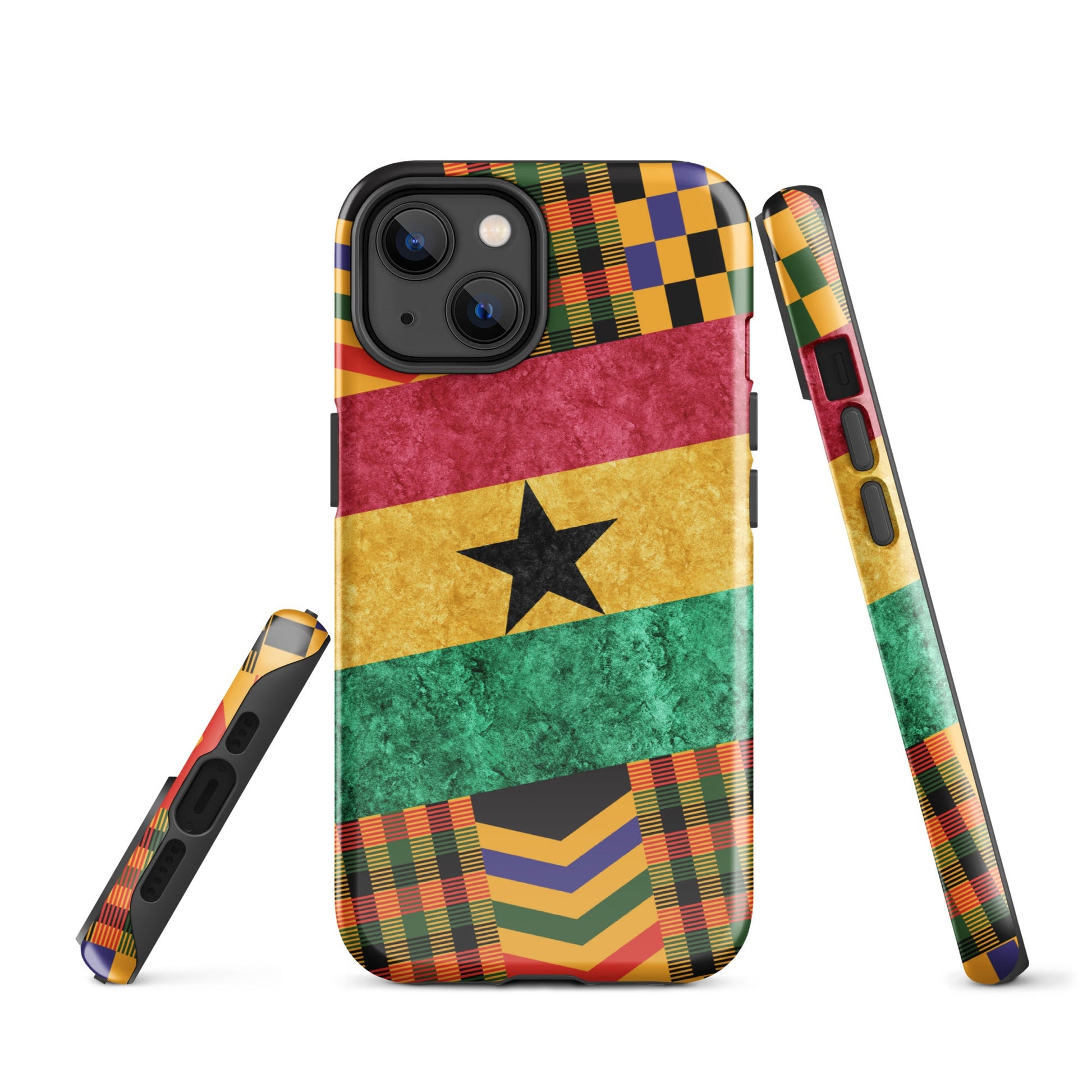 Ghana Tough Case for iPhone – Easy Everyday Use - THREE BOYZ