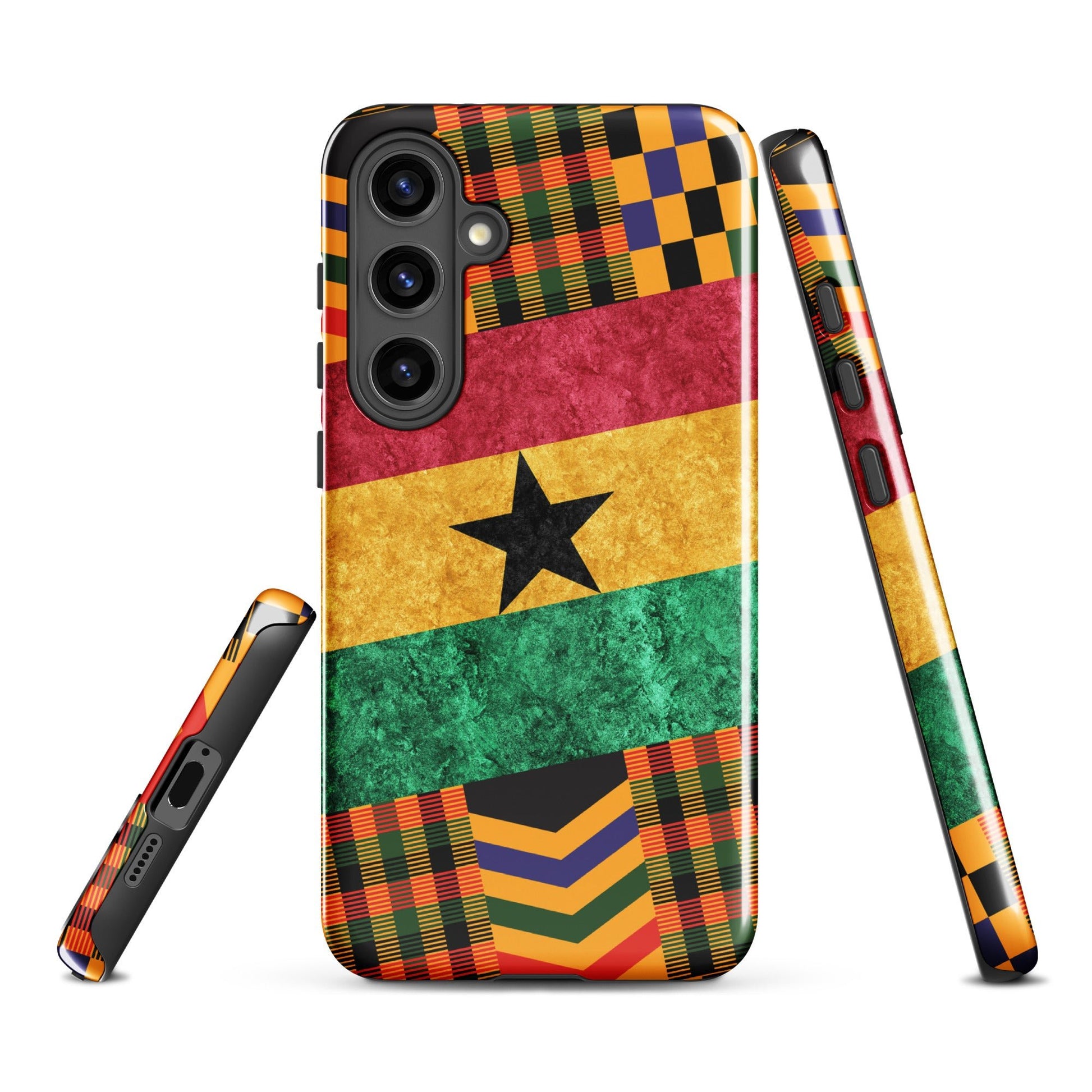 Ghana Tough case for Samsung – Easy Everyday Use - THREE BOYZ