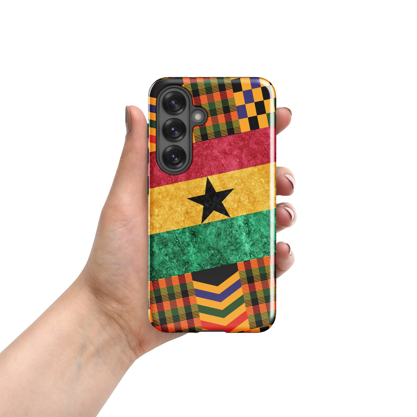 Ghana Tough case for Samsung – Easy Everyday Use - THREE BOYZ