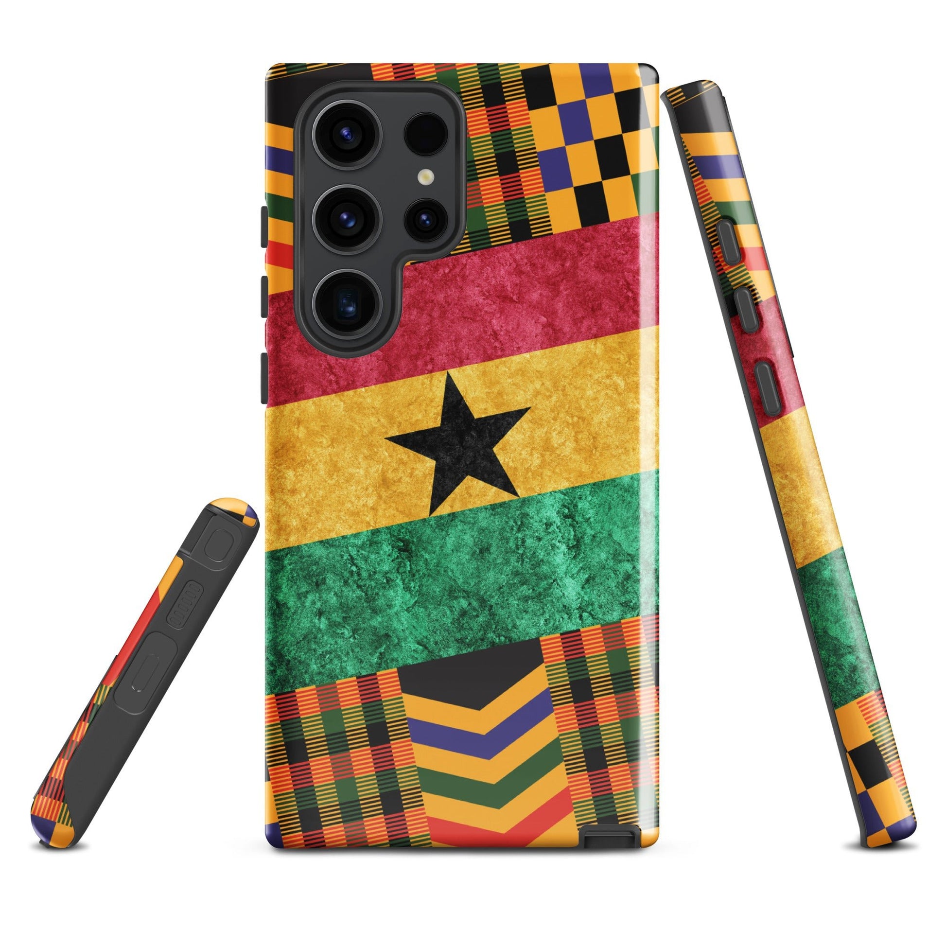 Ghana Tough case for Samsung – Easy Everyday Use - THREE BOYZ