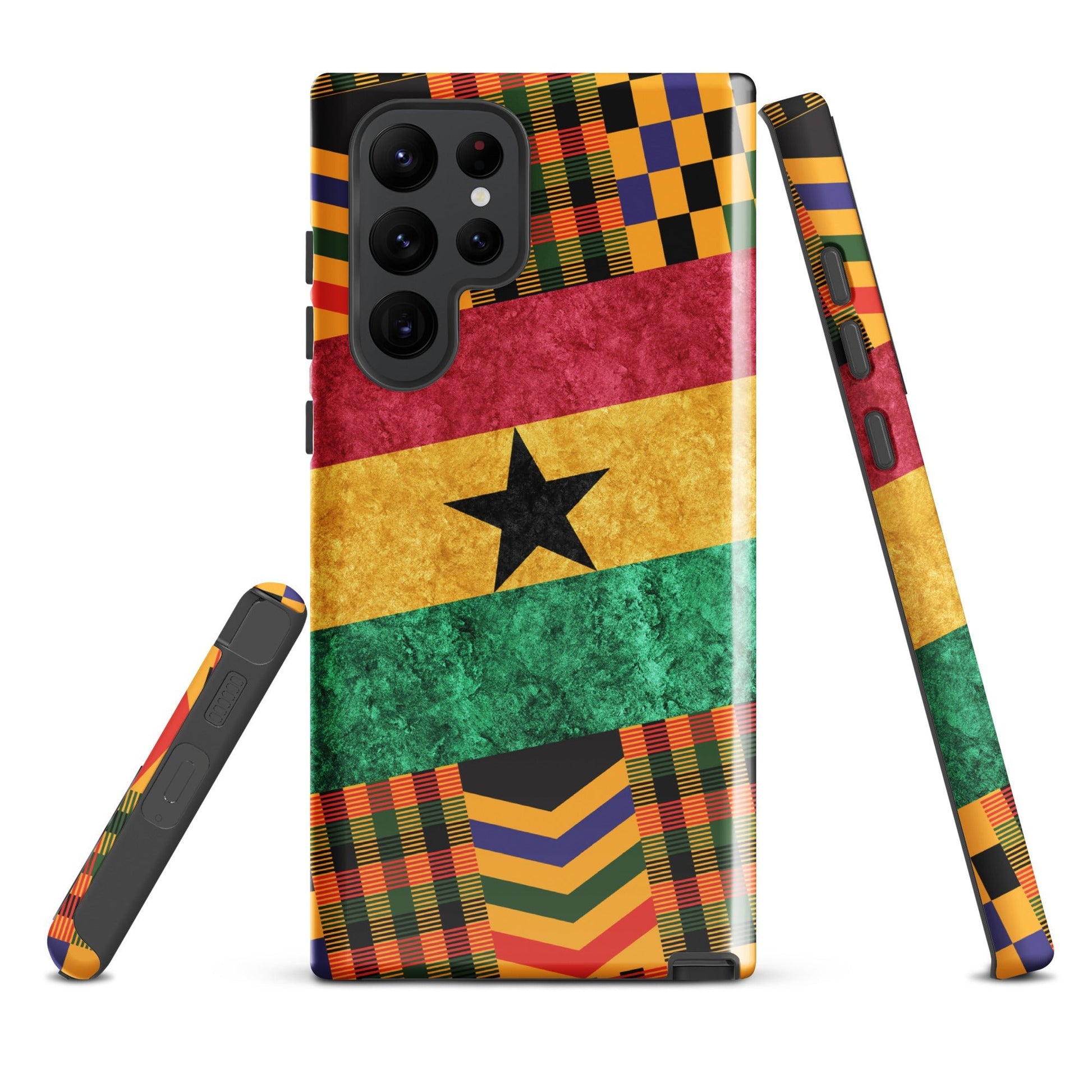 Ghana Tough case for Samsung – Easy Everyday Use - THREE BOYZ