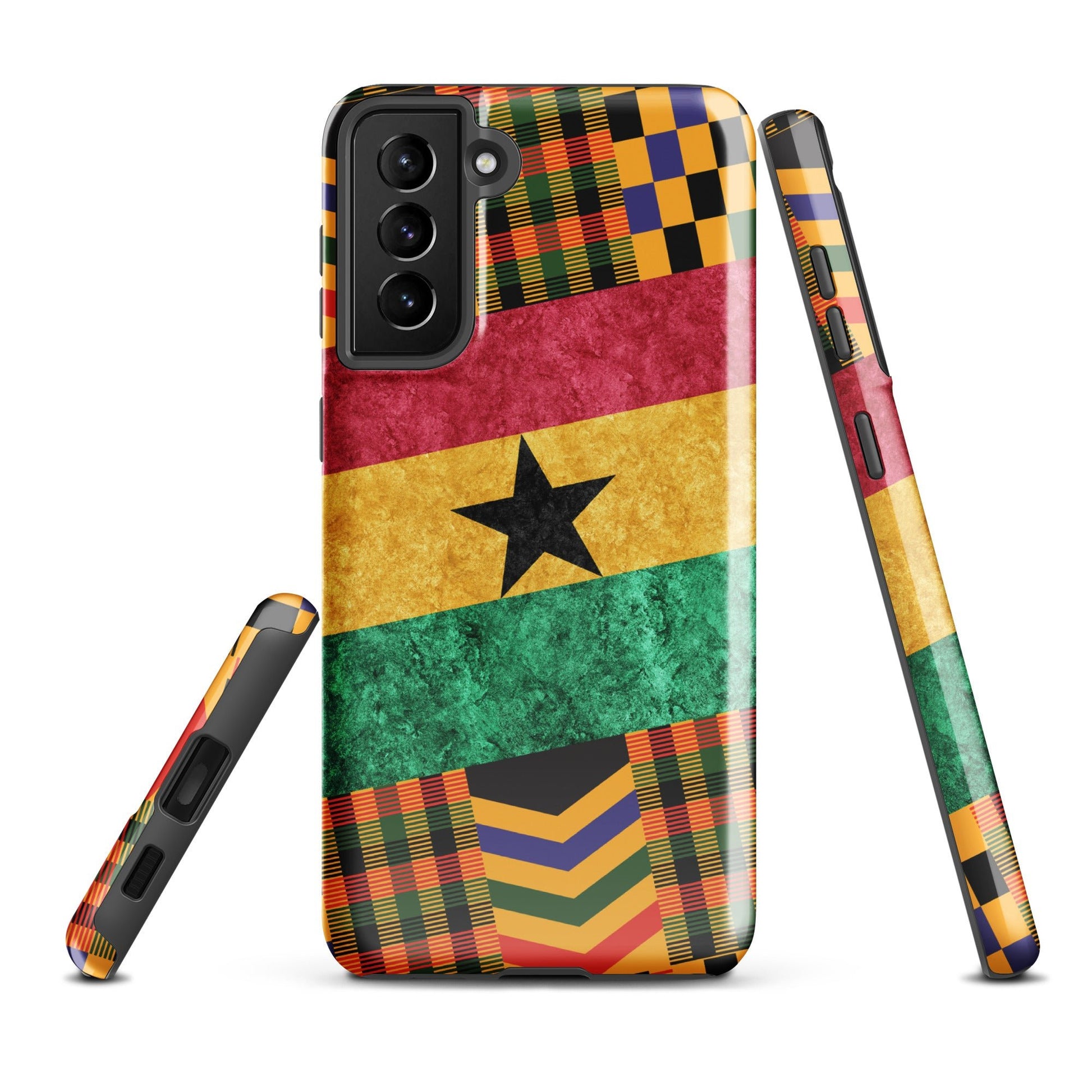Ghana Tough case for Samsung – Easy Everyday Use - THREE BOYZ
