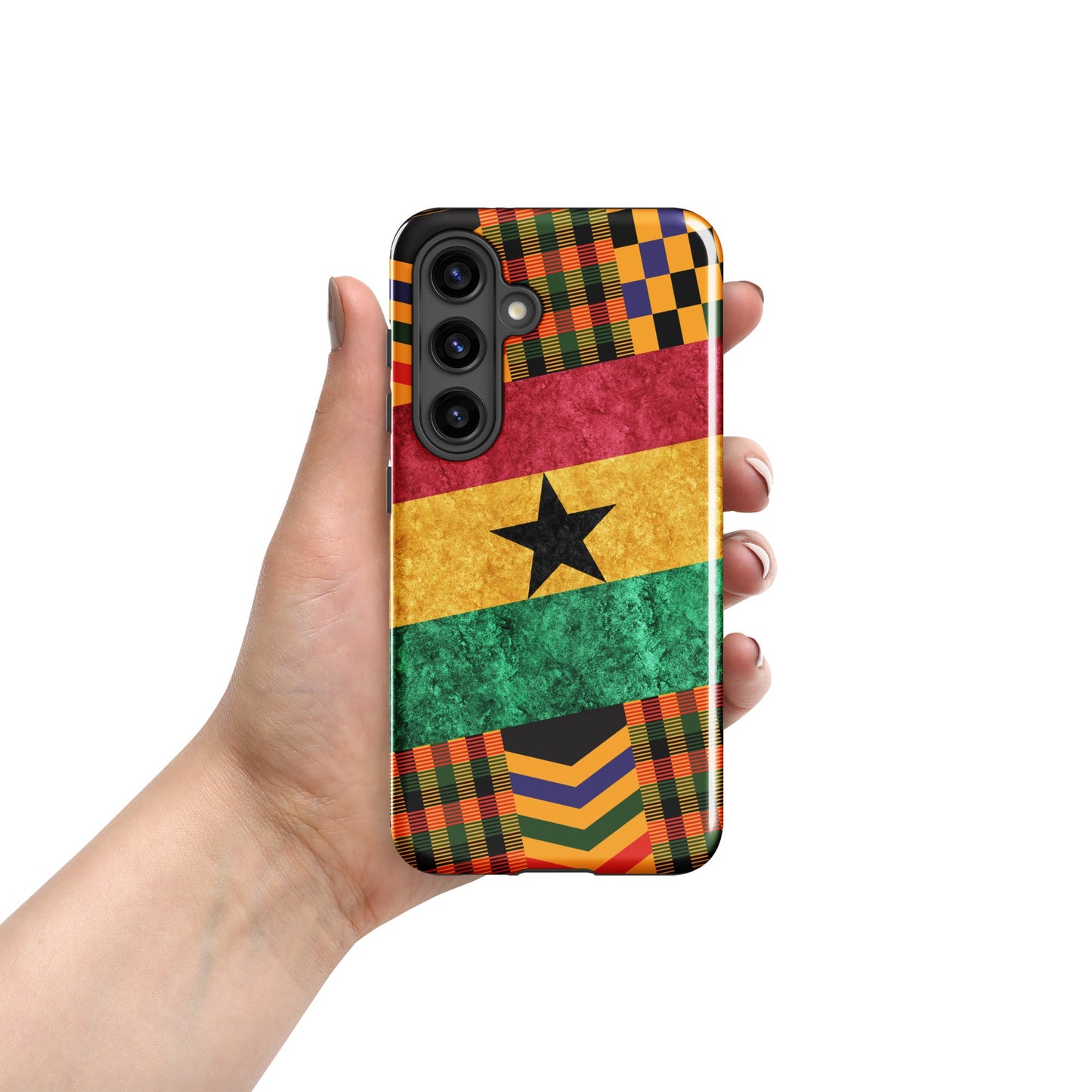 Ghana Tough case for Samsung – Easy Everyday Use - THREE BOYZ