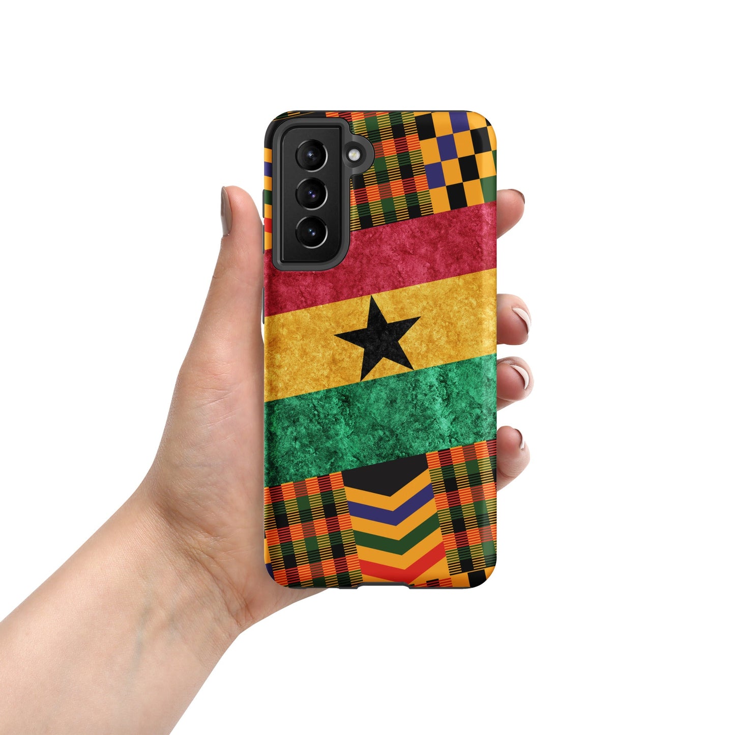 Ghana Tough case for Samsung – Easy Everyday Use - THREE BOYZ