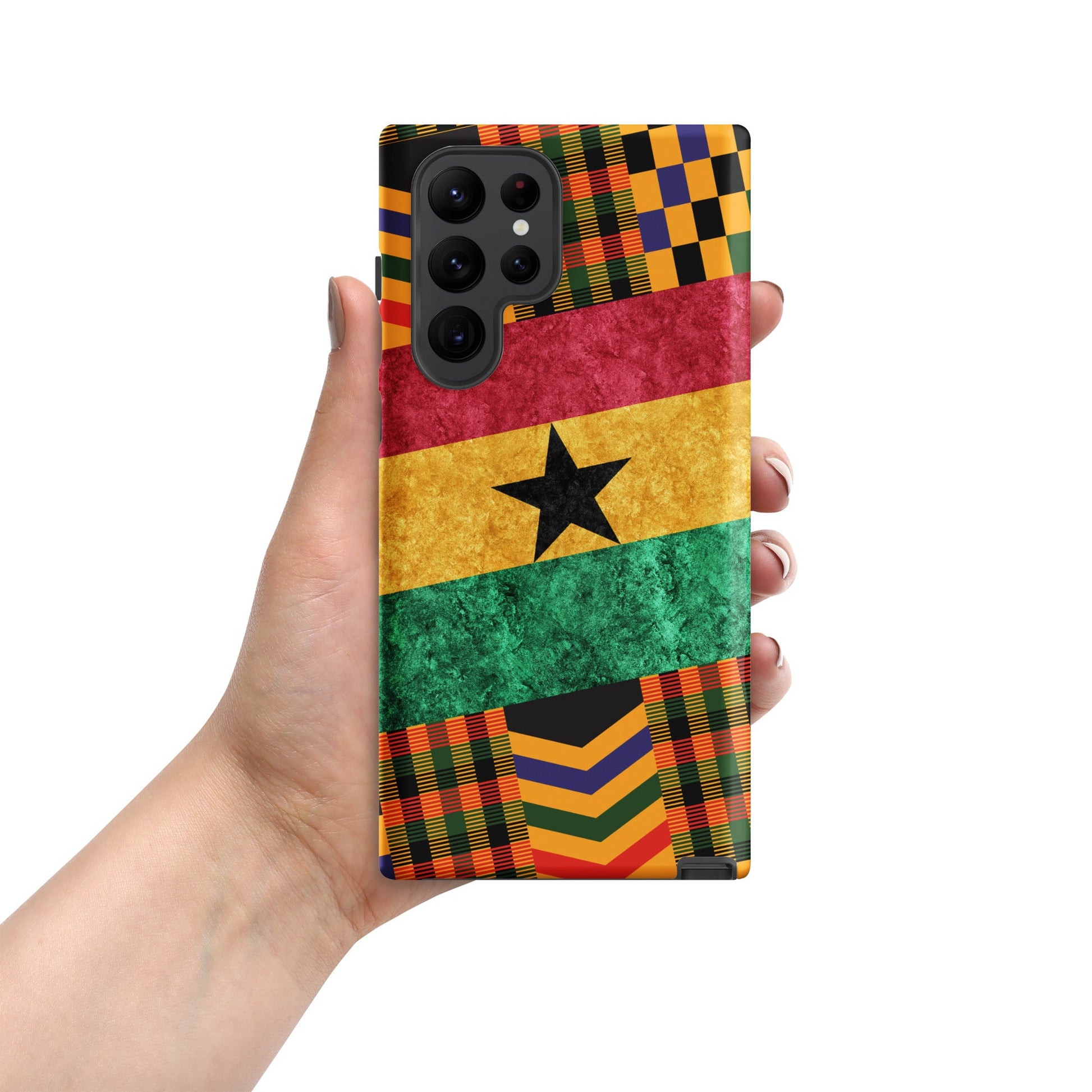 Ghana Tough case for Samsung – Easy Everyday Use - THREE BOYZ