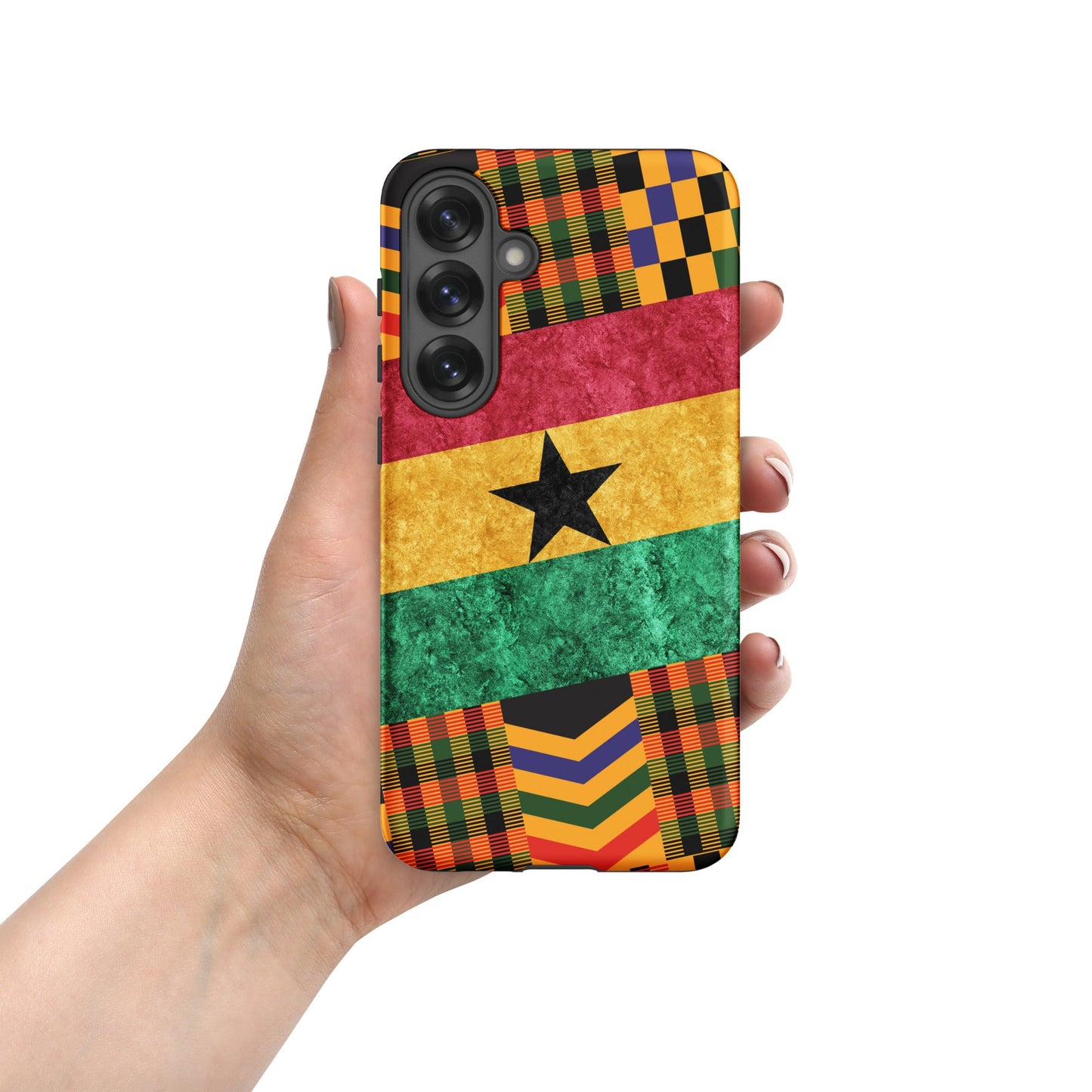 Ghana Tough case for Samsung – Easy Everyday Use - THREE BOYZ
