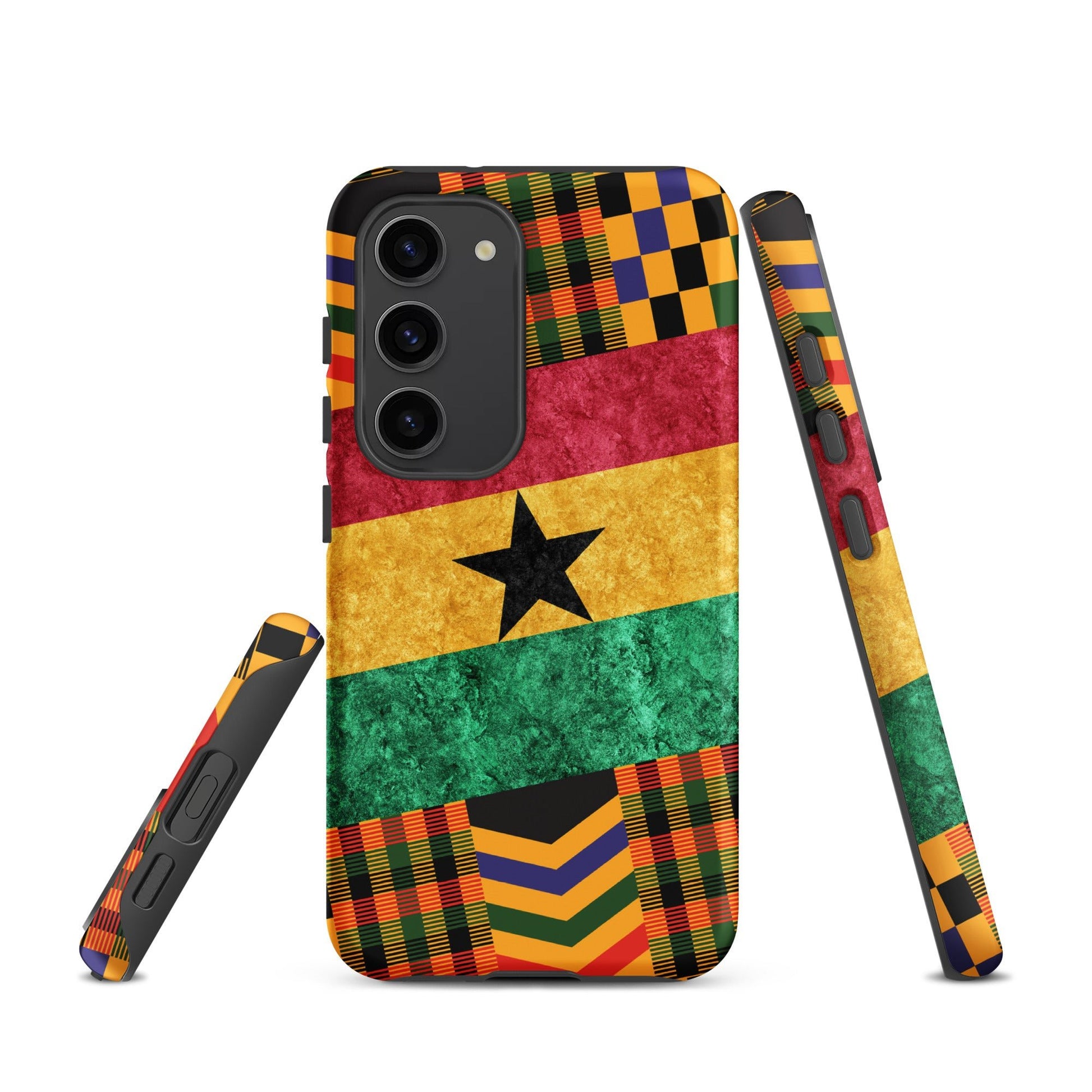 Ghana Tough case for Samsung – Easy Everyday Use - THREE BOYZ