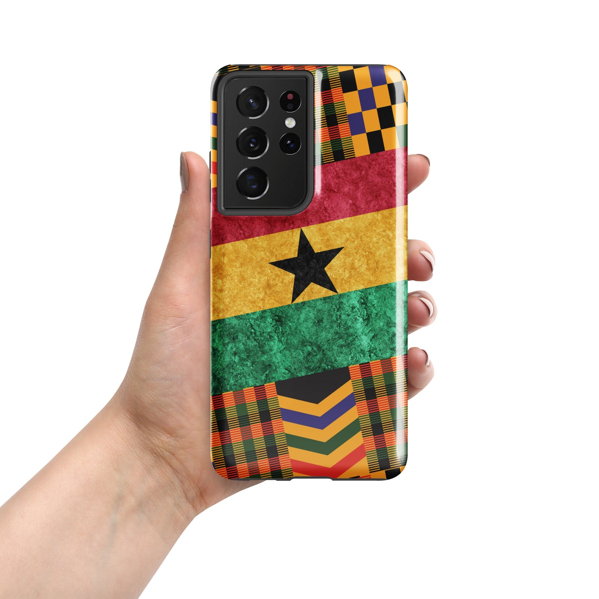 Ghana Tough case for Samsung – Easy Everyday Use - THREE BOYZ