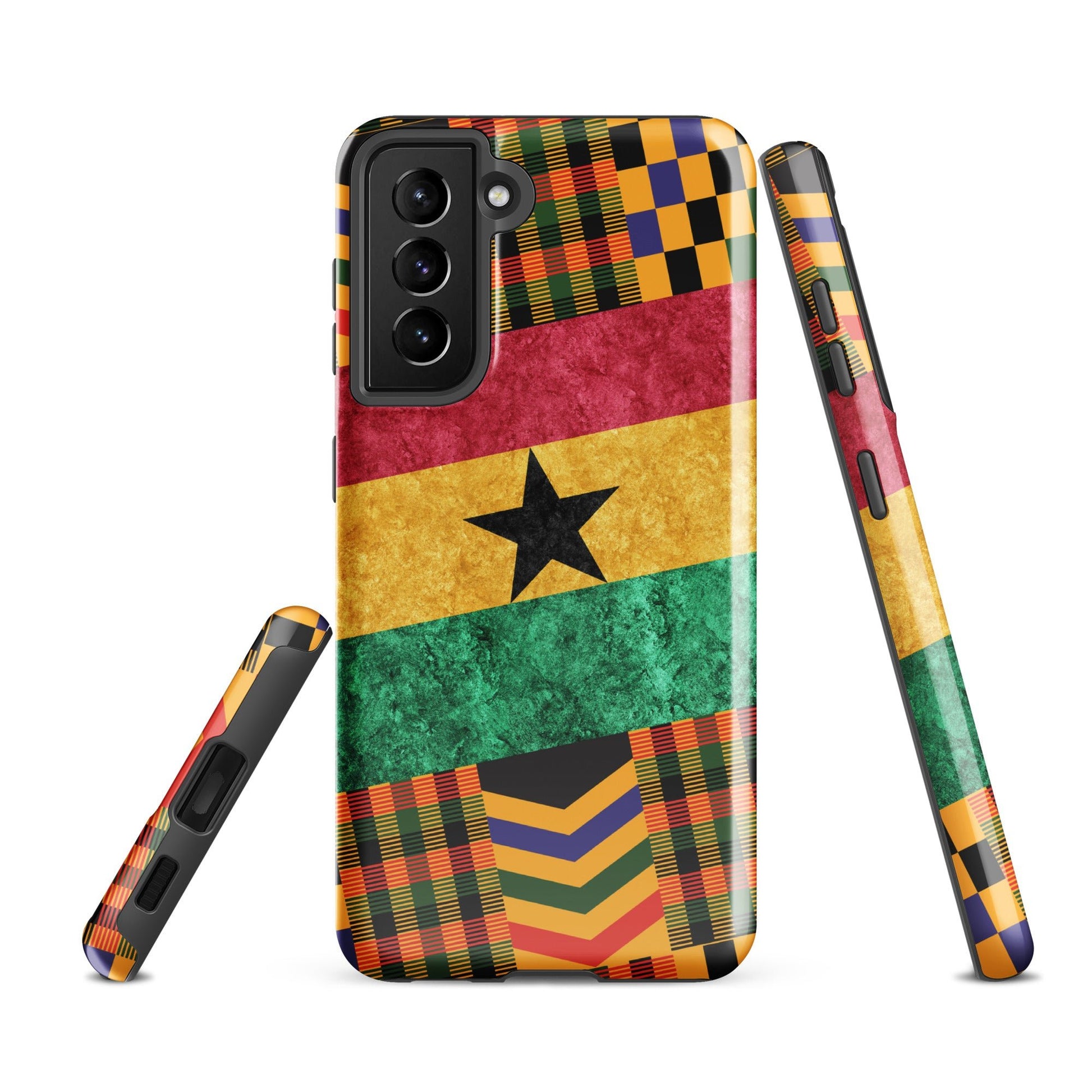 Ghana Tough case for Samsung – Easy Everyday Use - THREE BOYZ