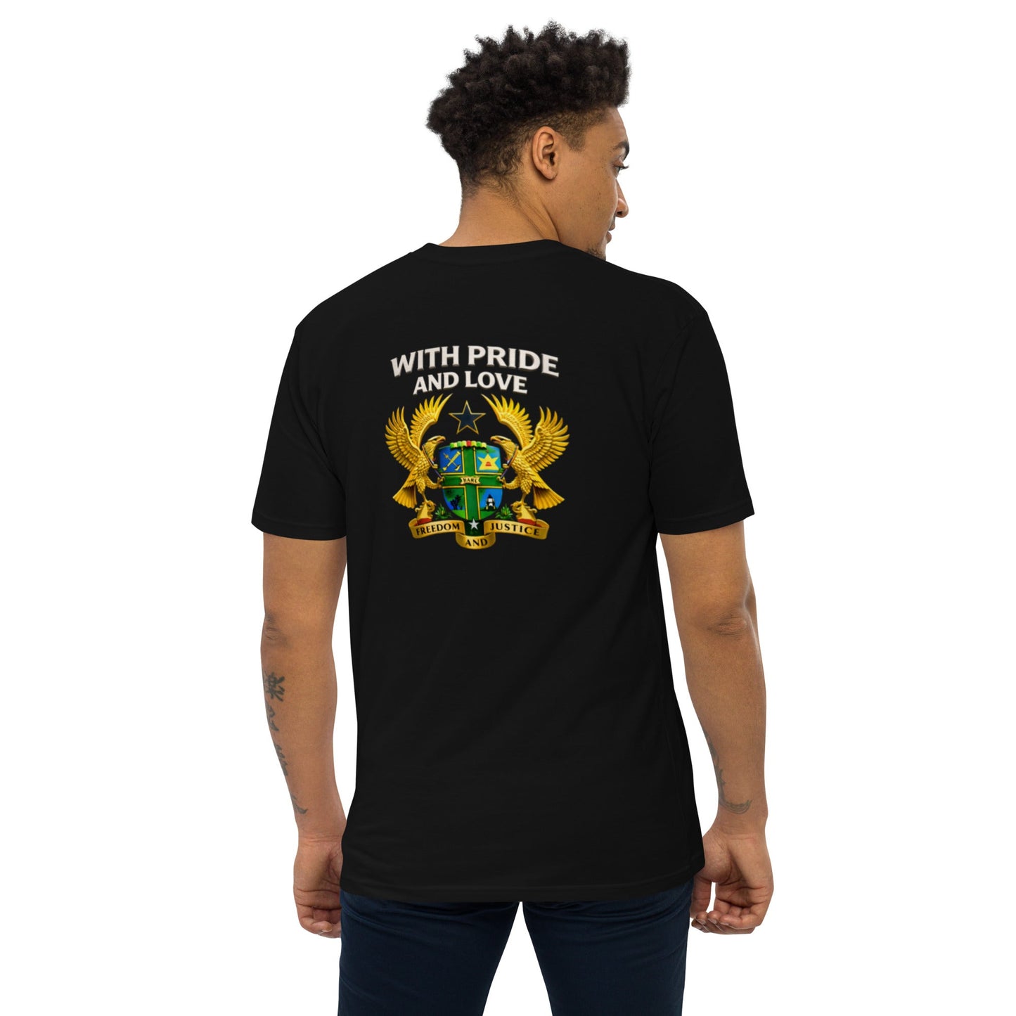 Men’s premium heavyweight tee - THREE BOYZ