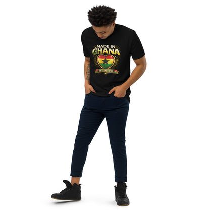 Men’s premium heavyweight tee - THREE BOYZ