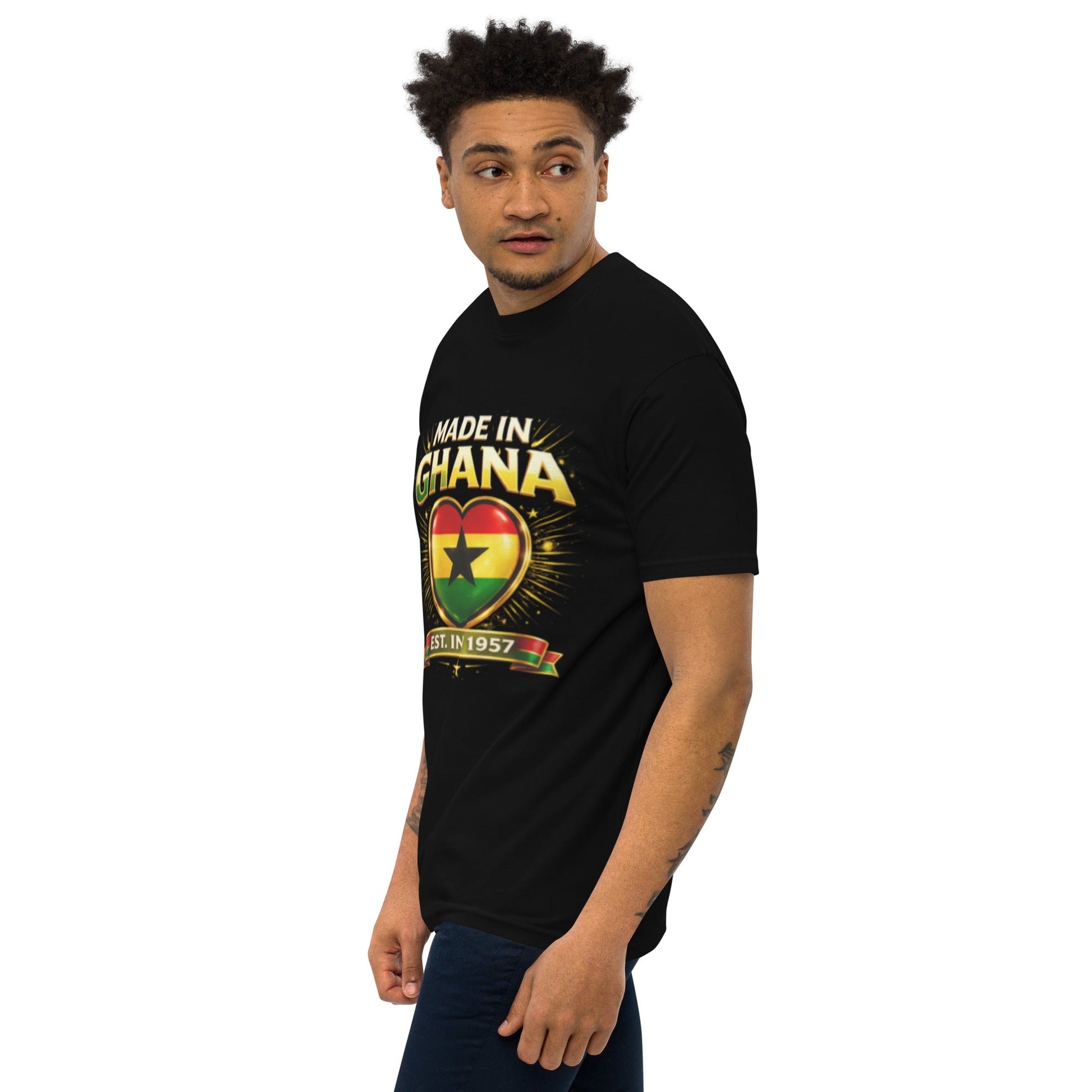Men’s premium heavyweight tee - THREE BOYZ