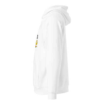 Unisex eco raglan hoodie - THREE BOYZ