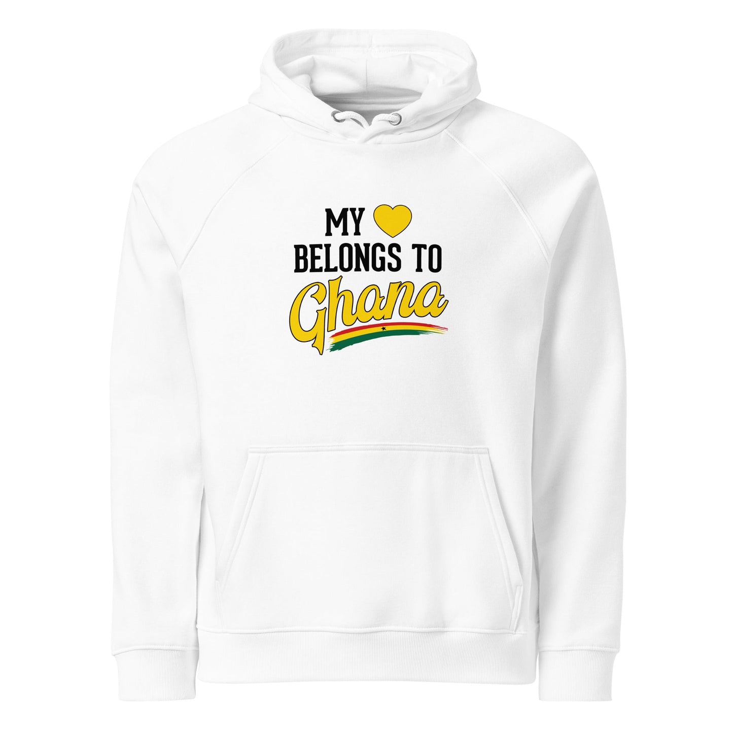 Unisex eco raglan hoodie - THREE BOYZ