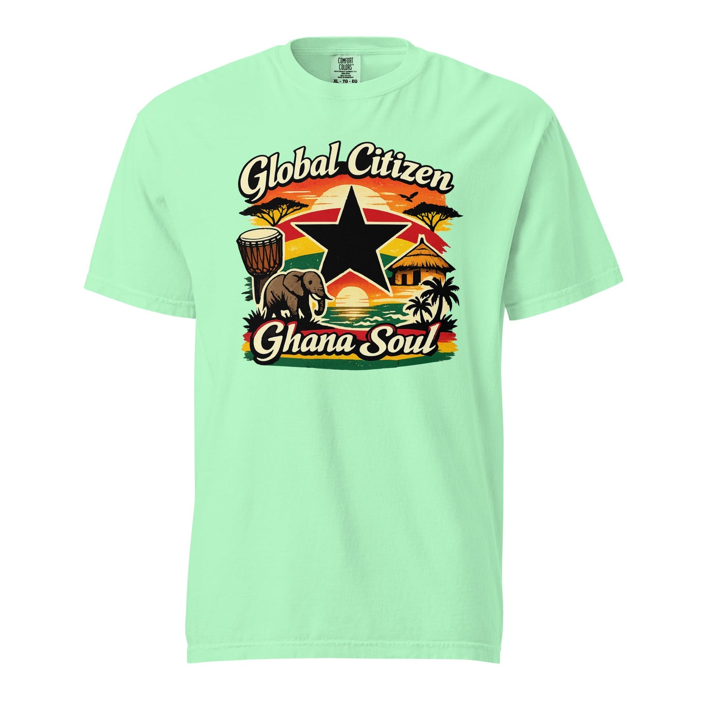 Unisex garment - dyed heavyweight t-shirt - THREE BOYZ