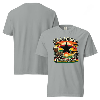 Unisex garment - dyed heavyweight t-shirt - THREE BOYZ