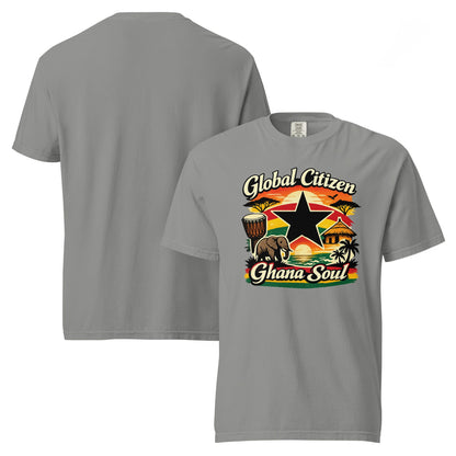 Unisex garment - dyed heavyweight t-shirt - THREE BOYZ