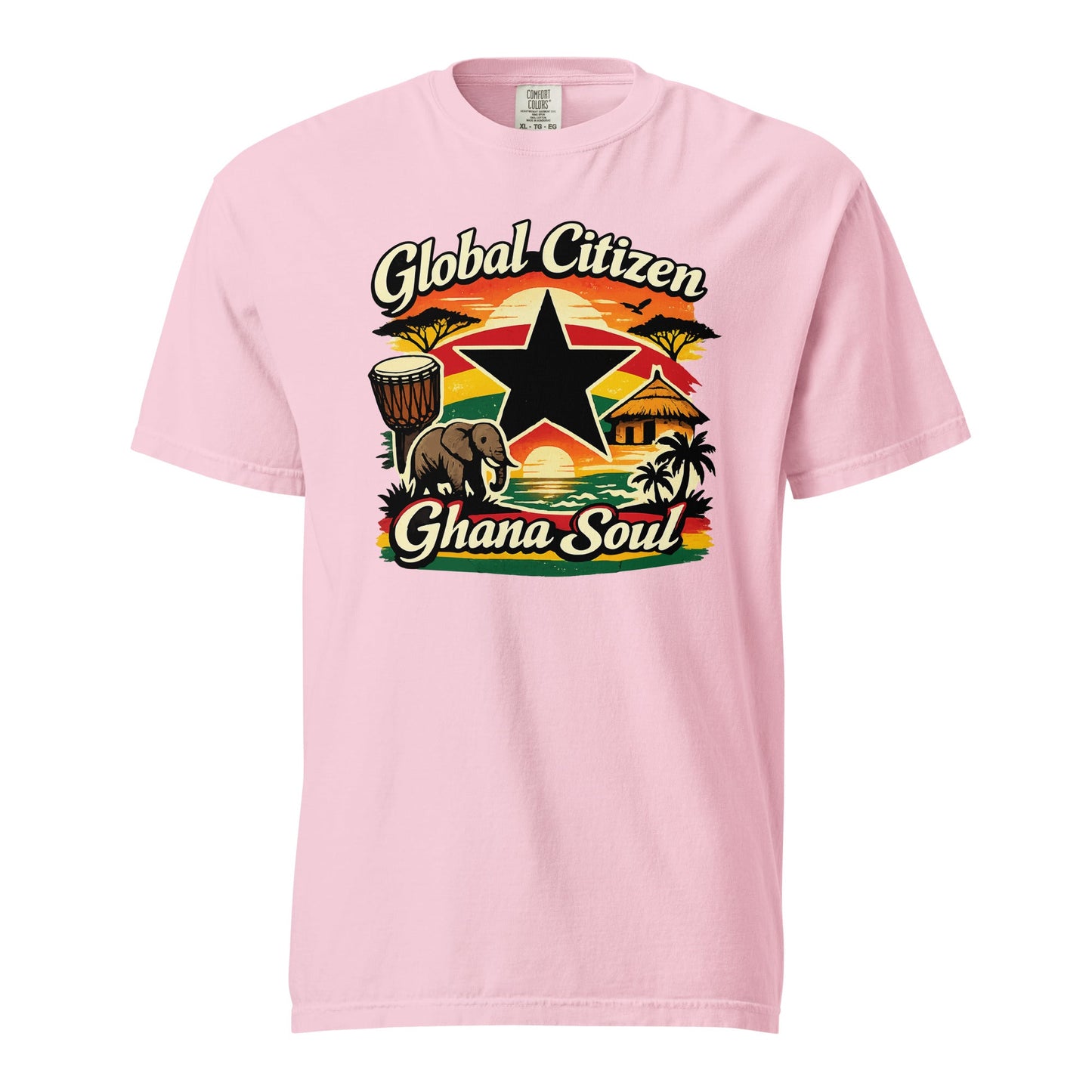 Unisex garment - dyed heavyweight t-shirt - THREE BOYZ