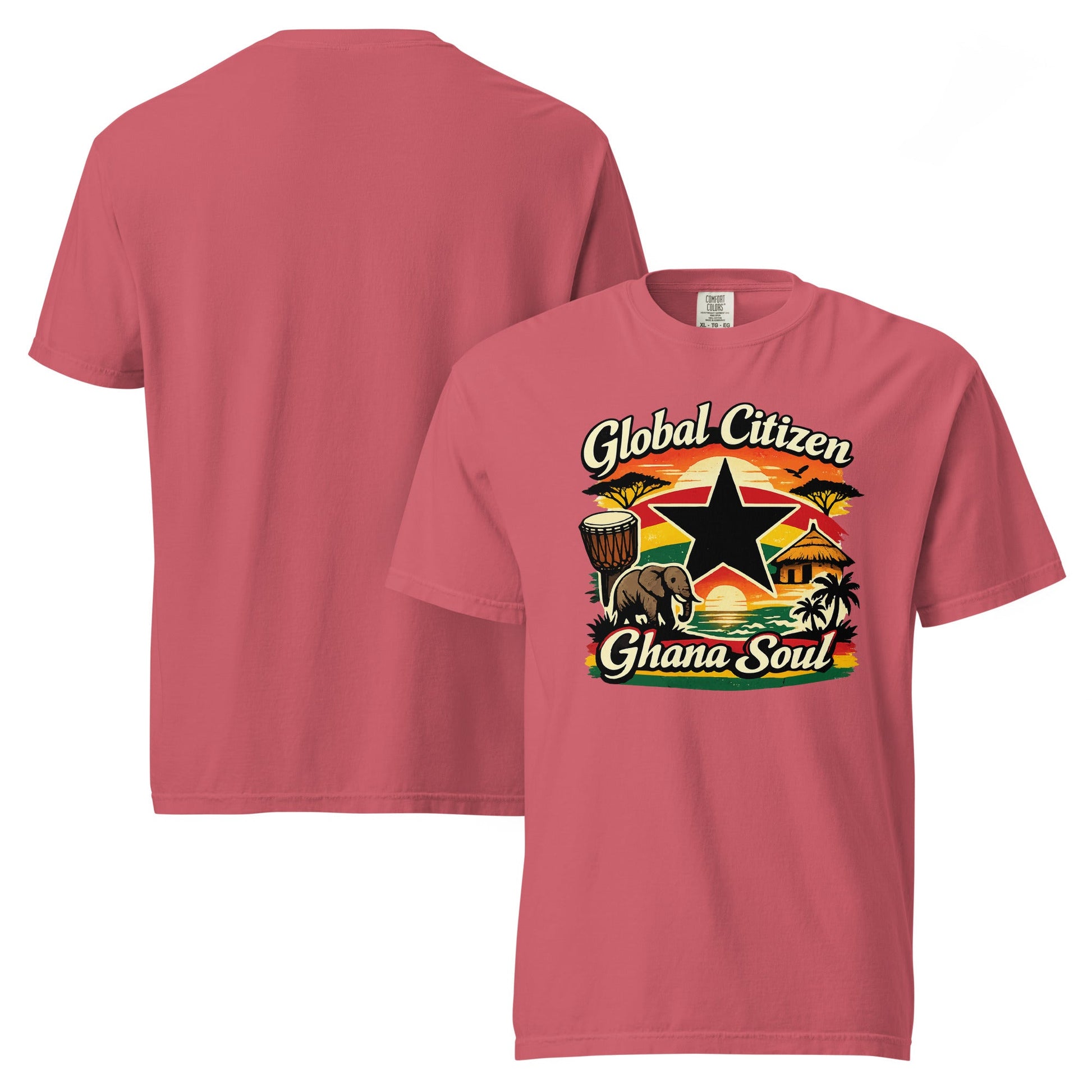 Unisex garment - dyed heavyweight t-shirt - THREE BOYZ