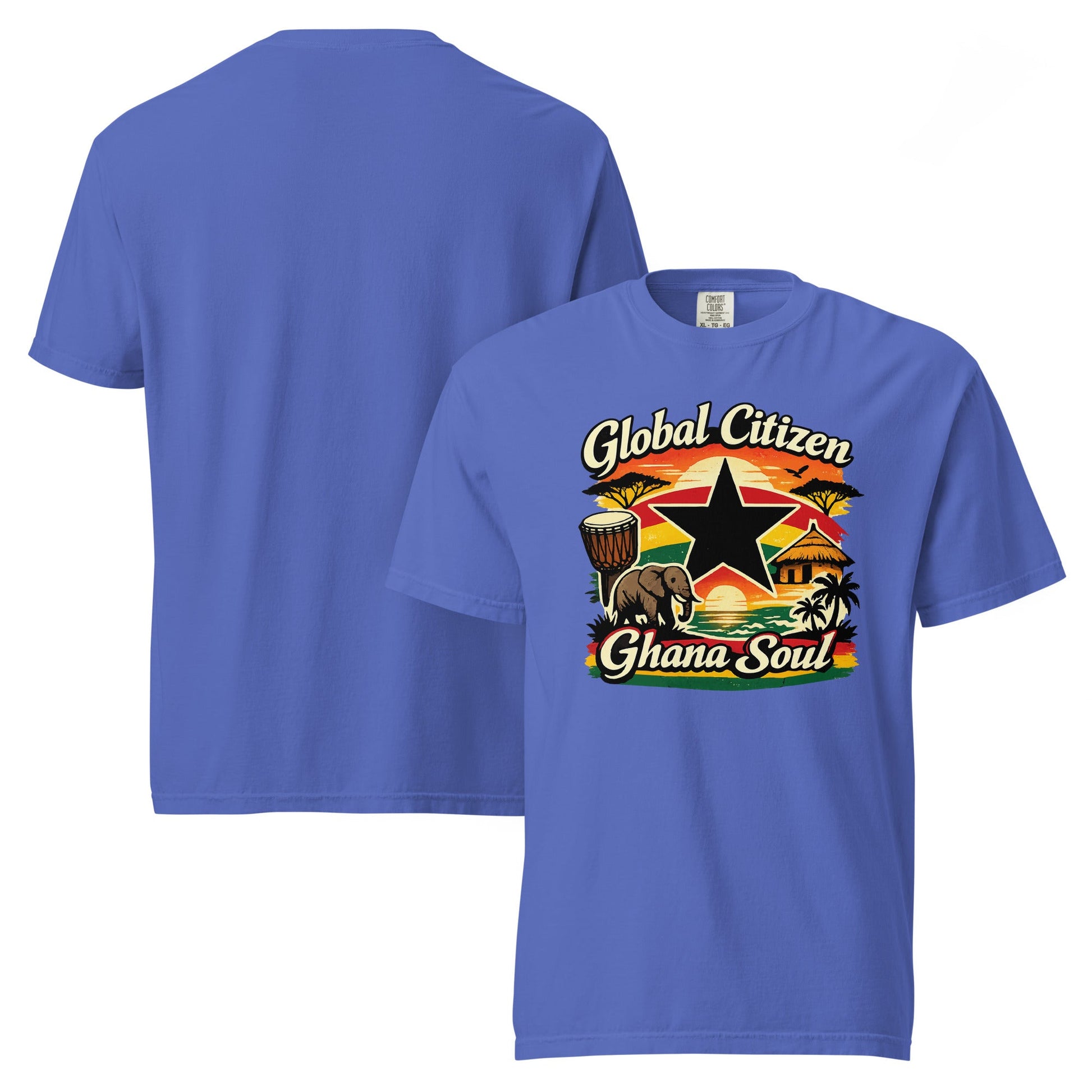 Unisex garment - dyed heavyweight t-shirt - THREE BOYZ
